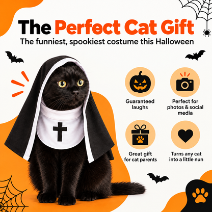 Purrgatory™ Nun pet costume