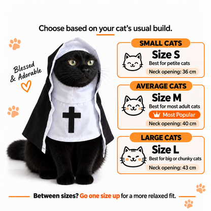 Purrgatory™ Nun pet costume